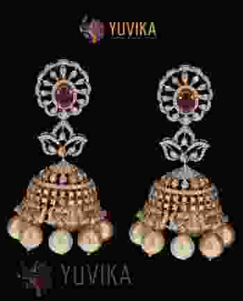 DIAMOND EARRINGS - JHUMKAS