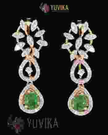 DIAMOND EARRINGS-HANGINGS