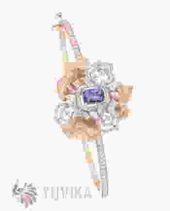 CHIC DIAMOND TANZANITE BRACELET