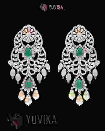 DIAMOND EARRINGS-HANGINGS