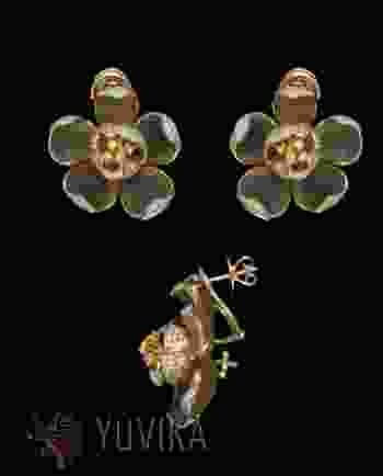 CHIC DIAMOND EARRINGS-STUDS