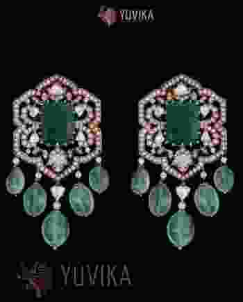 ROSECUT DIAMOND EARRINGS