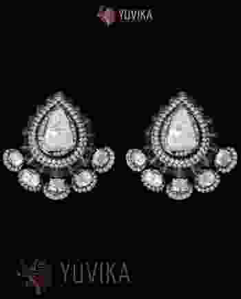 ROSECUT DIAMOND EARRINGS