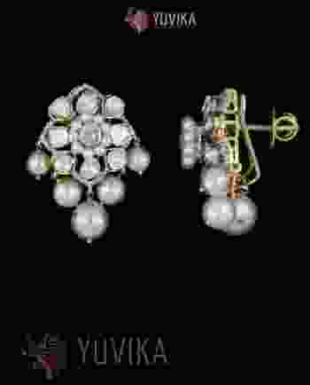 POLKI DIAMOND EARRINGS