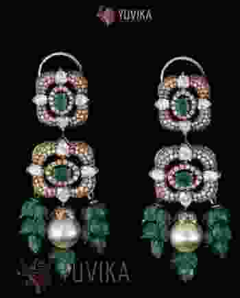 ROSECUT DIAMOND EARRINGS