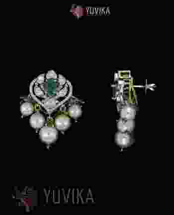 POLKI DIAMOND EARRINGS
