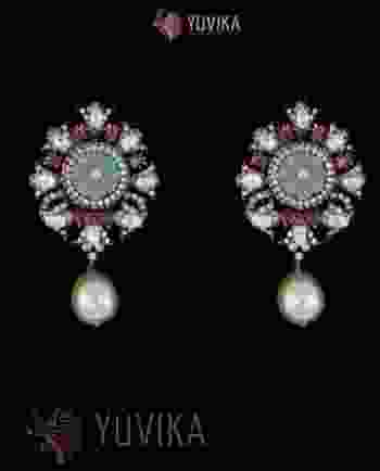ROSECUT DIAMOND EARRINGS