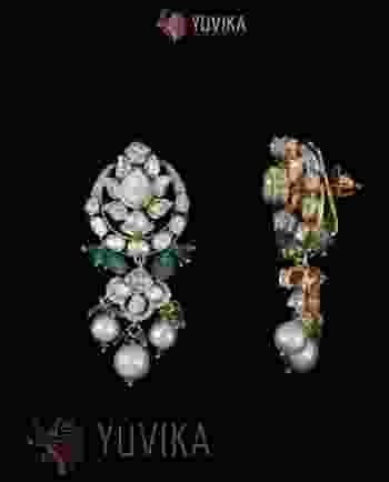 POLKI DIAMOND EARRINGS