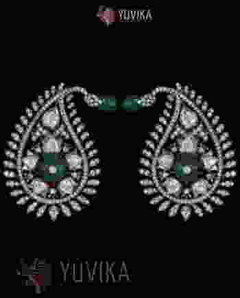 ROSECUT DIAMOND EARRINGS 