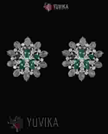 ROSECUT DIAMOND EARRINGS