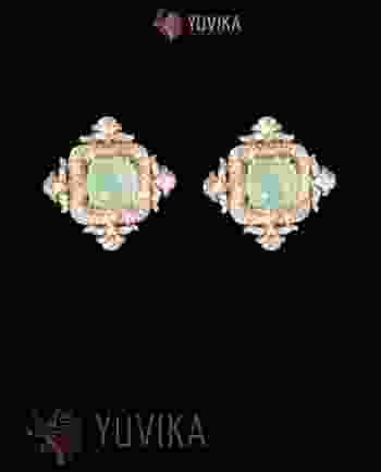 ROSECUT DIAMOND EARRINGS