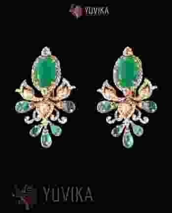 ROSECUT DIAMOND EARRINGS