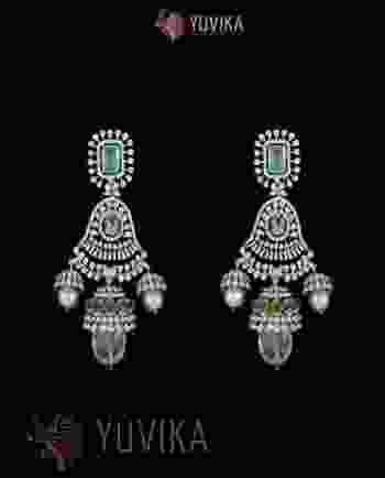DIAMOND EARRINGS JHUMKA
