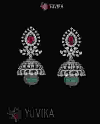DIAMOND EARRINGS JHUMKA