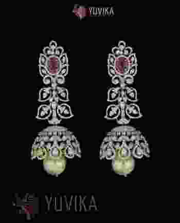 DIAMOND EARRINGS JHUMKA