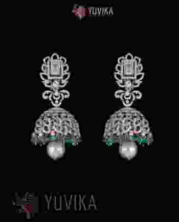 DIAMOND EARRINGS JHUMKA