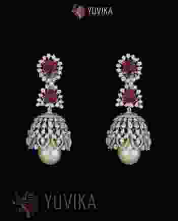 DIAMOND EARRINGS JHUMKA