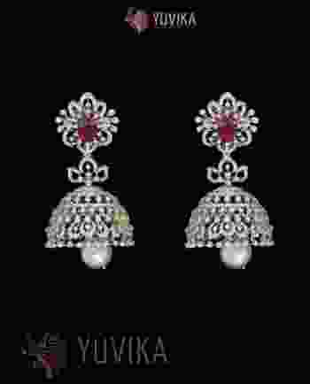 DIAMOND EARRINGS JHUMKA