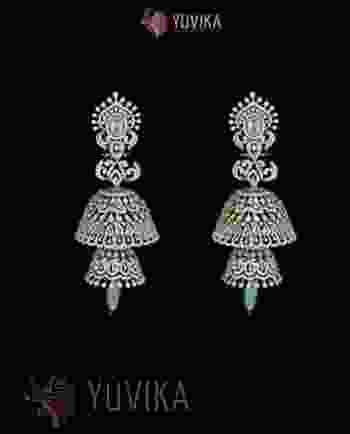 DIAMOND EARRINGS JHUMKA