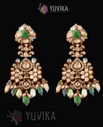 Nakshi Polki Earrings