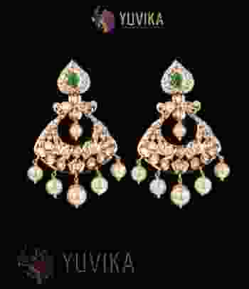 Nakshi Polki Earrings