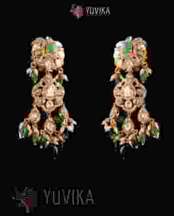 FLAT DIAMOND EARRINGS