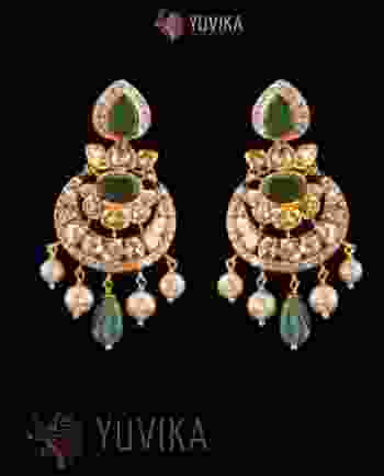 FLAT DIAMOND EARRINGS