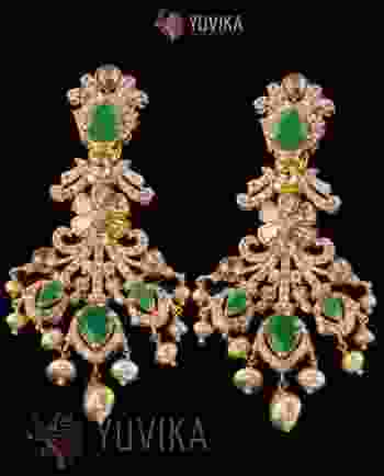 FLAT DIAMOND EARRINGS