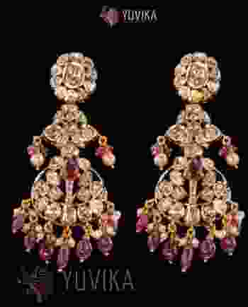 FLAT DIAMOND EARRINGS