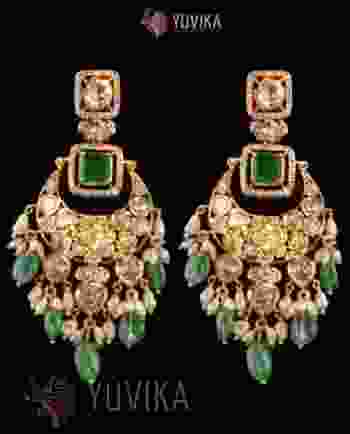 FLAT DIAMOND EARRINGS