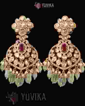 FLAT DIAMOND EARRINGS