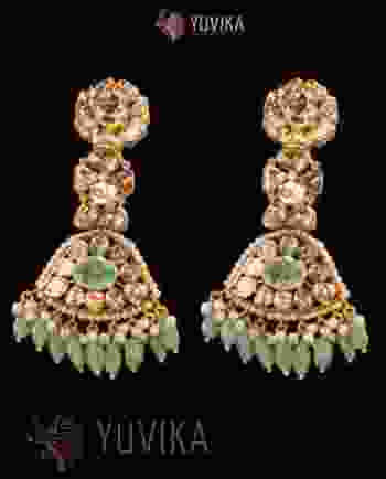 FLAT DIAMOND EARRINGS