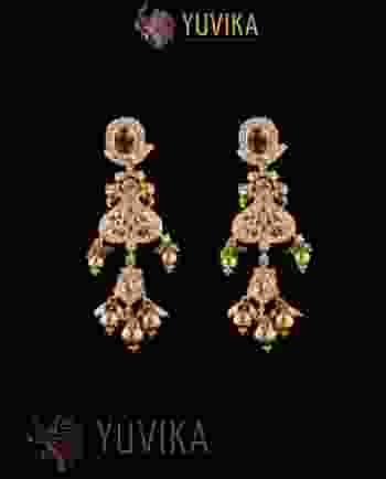 Nakshi Polki Earrings