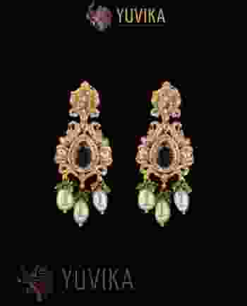 Nakshi Polki Earrings