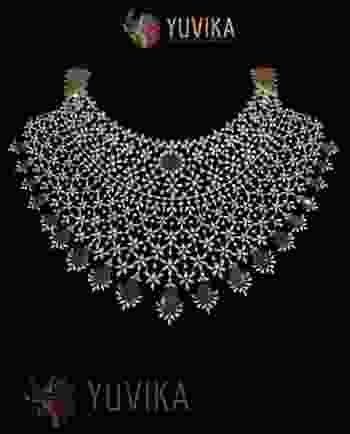 DIAMOND NECKLACE DETACHABLE - CHOKER