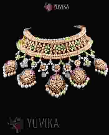 DIAMOND POLKI NECKLACE