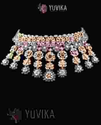 DIAMOND POLKI NECKLACE