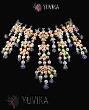 DIAMOND POLKI NECKLACE