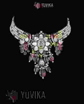 FLAT DIAMOND NECKLACE CHOKER