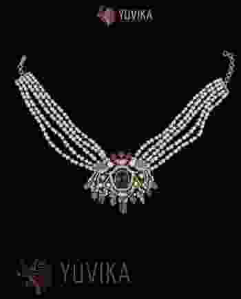 FLAT DIAMOND NECKLACE CHOKER