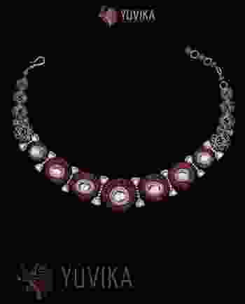 ROSECUT DIAMOND NECKLACE CHOKER