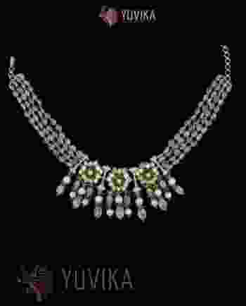 POLKI DIAMOND NECKLACE CHOKER