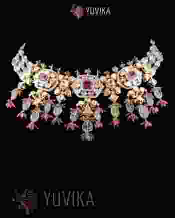 POLKI DIAMOND NECKLACE CHOKER