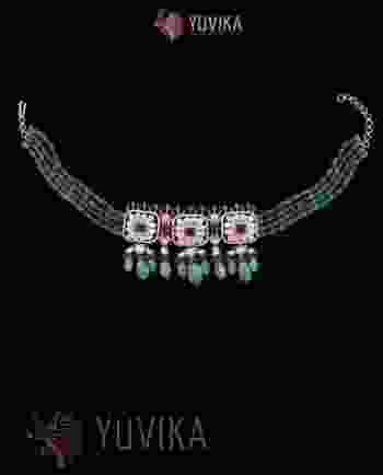 POLKI DIAMOND NECKLACE CHOKER