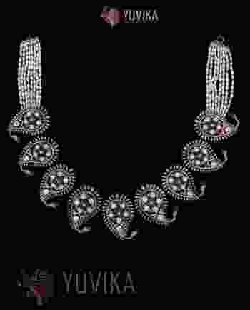 ROSECUT DIAMOND NECKLACE PRINCESS