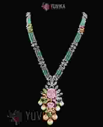 ROSECUT DIAMOND NECKLACE 