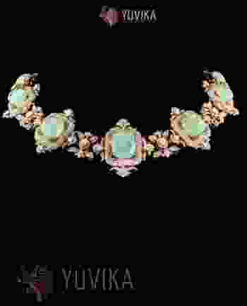 ROSECUT DIAMOND NECKLACE 