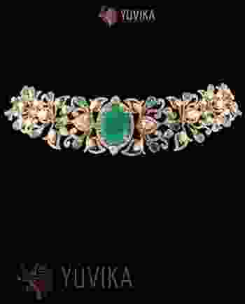 ROSECUT DIAMOND NECKLACE 