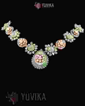 ROSECUT DIAMOND NECKLACE 