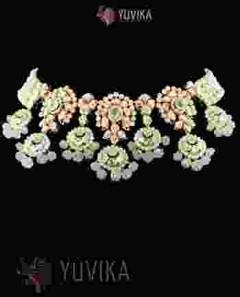 POLKI DIAMOND NECKLACE